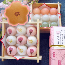 桜の和菓子お菓子スイーツ