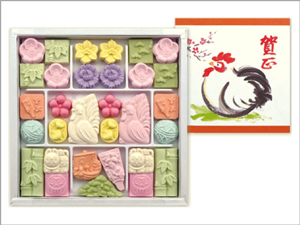 干支の干菓子　和菓子「酉」