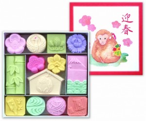お正月　干支の干菓子